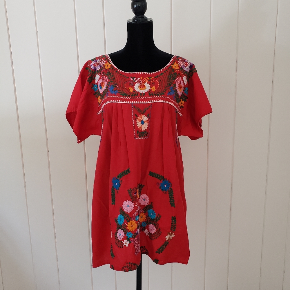 Vintage Embroidered Dress